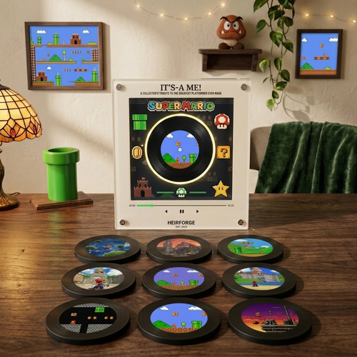 Cadre Vinyle Super Mario